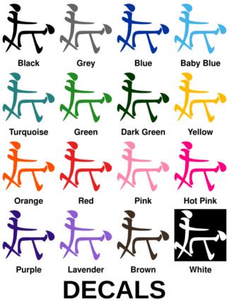 Kanji Chinese Character Sex Decals